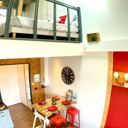 아파트 Duplex Industriel - Centre Parking Prive Wifi *