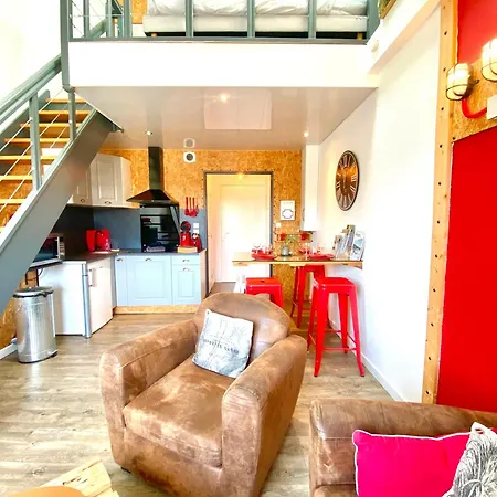 Duplex Industriel - Centre Parking Prive Wifi 앙제