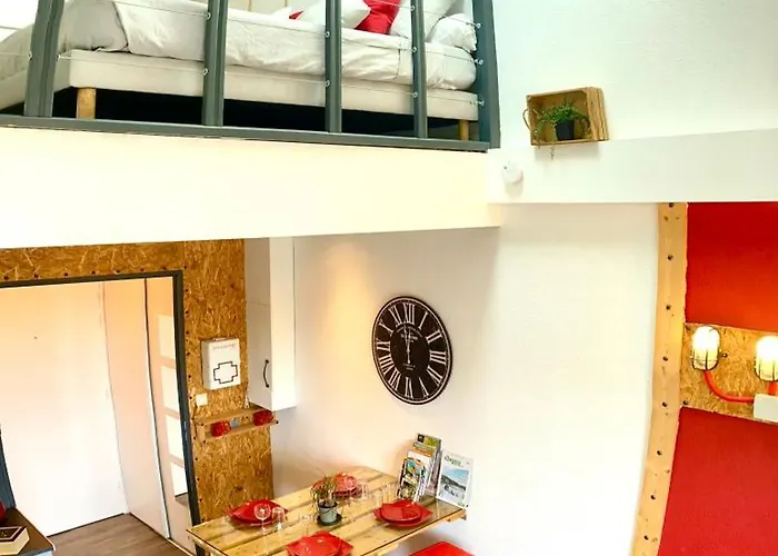 Apartamento Duplex Industriel - Centre Parking Prive Wifi *